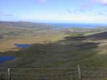 Ausblick von Connor-Pass nach Norden